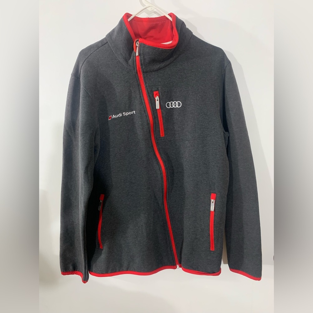 Fitted Fleece Audi racing Jacket